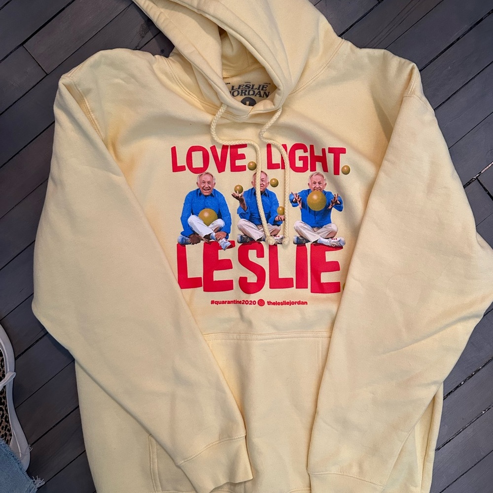 Leslie Jordan Limited Edition Yellow Hoodie